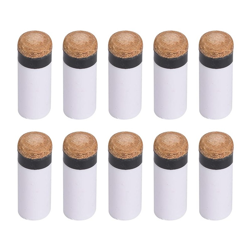 Alomejor Snooker Pool Cue Tip Replacement Size Cue Tips No