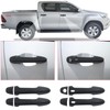 SUERAUTO4X4 Door Handle Cover for Toyota Hilux N80 2015-2025 Revo