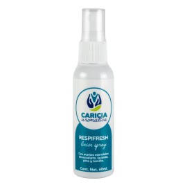 Aceite Esencial Caricia Aromatica Brisa Respifresh 60 Ml Eucalipto, Pino, Romero, Tomillo, Menta 60ml
