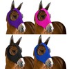 4 Pieces Horse Fly Mask with Ears Protection Horse Mask