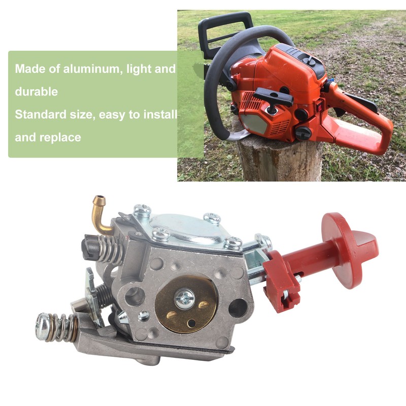Chainsaw Carburetor Replacement Aluminum Electric Saw Carburetor Air Filter Attachment