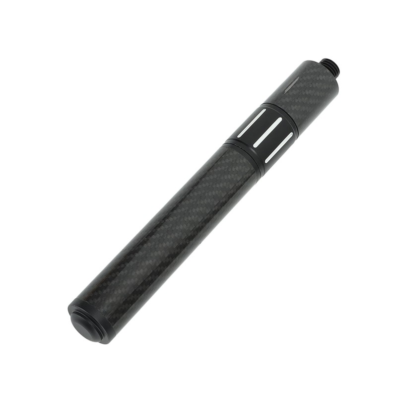 Billiards Pool Cue Extension Carbon Fiber Telescopic Pool Cue Extender