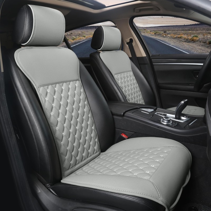 Black Panther 1 Pair Luxury Car Seat Covers Protectors, Universal