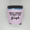Ice Cream Pint Sleeves, Sweet Enough To Make You Blush,