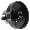 Spares2go Gas Control Knob Switch & Shaft for New World