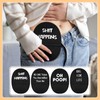 4 Pcs Ostomy Bag Cover Black Stretchy Colostomy Bag Covers