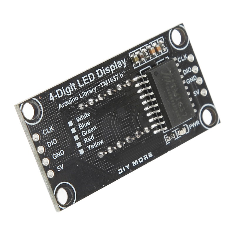 4 Sets Digital Tube Display Module LED 4 Digit 7