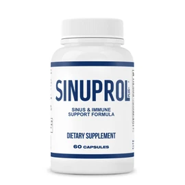 Mizzle SinuProl Nasal & Immune Support Supplement with Quercetin with Bromelain, Ideal Option for People Who Rely on Natural Sinus Decongestant, Sinus Rinse or Natural Antihistamine, 60 Capsules