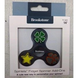 Brookstone Spinlets Fidget Spinner ADD ONs + free spinner(not brookstone brand)