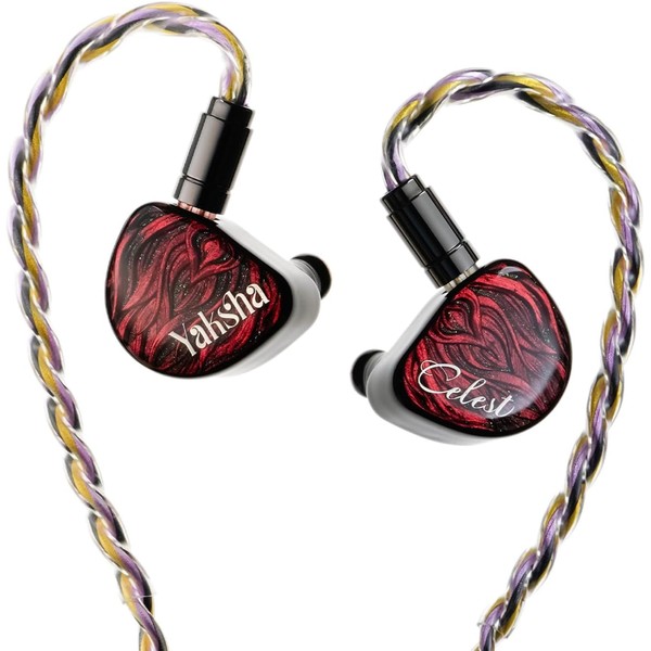 Linsoul Celest Yaksha Hybrid High-End Earphones, Adopts 2DD+1BA+1 Planar Driver