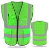 FEimaX High Visibility Safety Vest Mesh Reflective Work Vests for