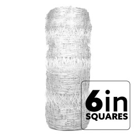 Vineline DL 5' x 100' (WHITE) VineLine Plastic Garden Netting Roll - Plant Support & Net
