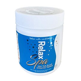 Relax Spa Hot Tub Small 20g Chlorine Tablets 500g Trichlor Hottub Swimming Pool