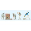 Preiser 10654 Construction Worker for Plastering, H0 1:87