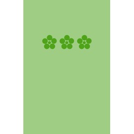 Flower Meadow, Green: Floral Inspirational Notebook