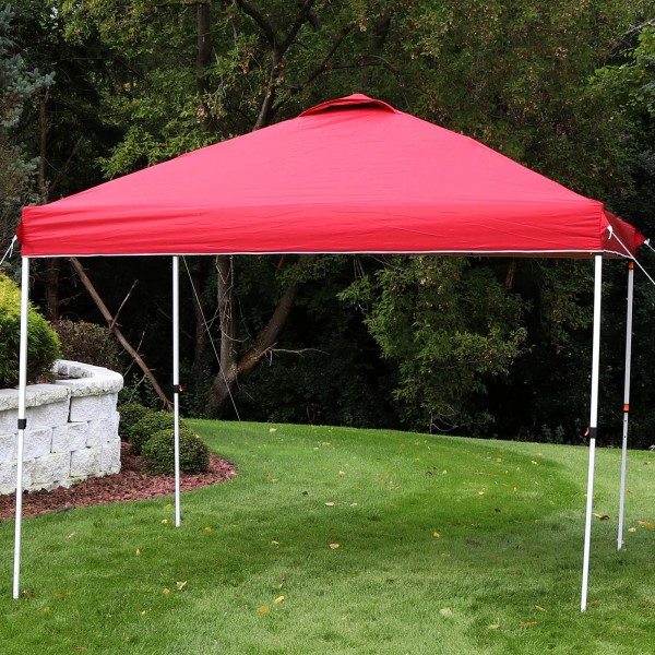 Sunnydaze 10x10 ft Fabric Replacement Pop-Up Canopy Shade with Vent