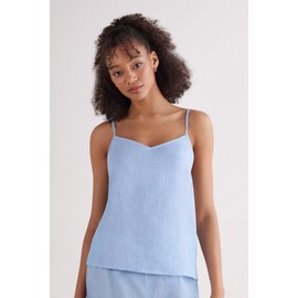 Intimissimi Woman's Morning Portofino Top in Stripes, Size L