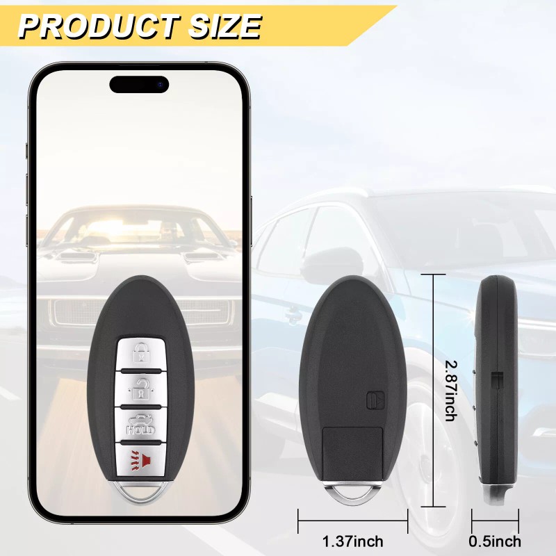 Kible For KR55WK48903 2008 - 2013 Infiniti G37 Keyless Entry