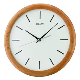 Seiko Clock, Wood, Brown, Standard