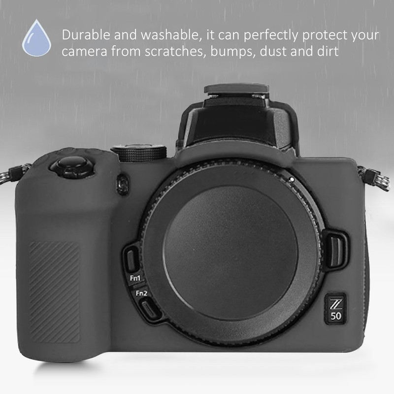 Digital Camera Housing Protective Cover AntiScratch Silicone Shell for Nikon