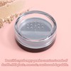 2pcs 10ml/0.34oz Plastic Empty Travel Small Loose Powder Compact Refillable
