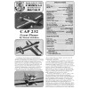 Great Planes Model Airplane Plans (RC): CAP 232 58" Wingspan