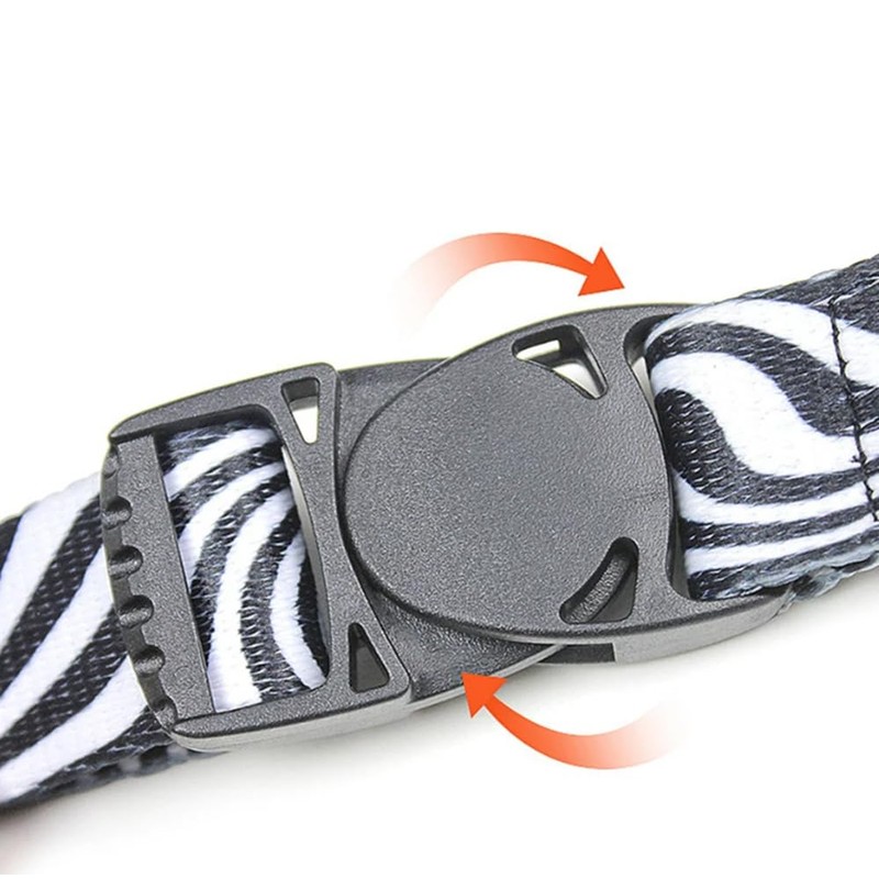 sacoora 10pcs Plastic Side Release Center Buckles Swing Head Swivel