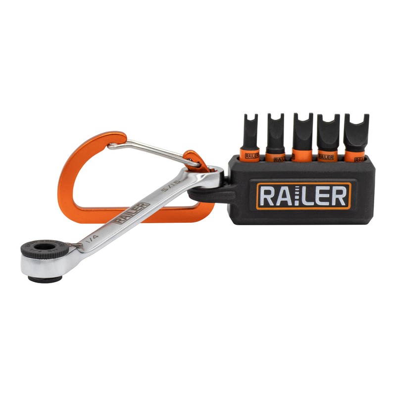 Railer 1 Inch Spanner Screwdriver Bit Set with Bit Ratchet