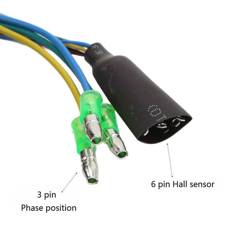 130cm 9 Pin Motor Convert Extension Cable Electric Bike Extension