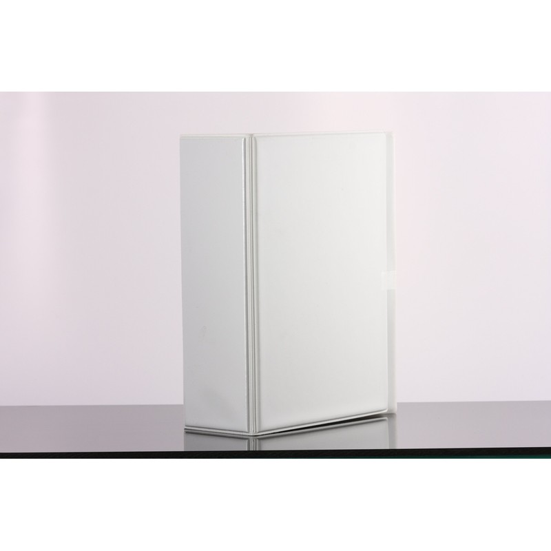 DIN A5 Folder PVC 2 Mechanism White 80 mm Spine
