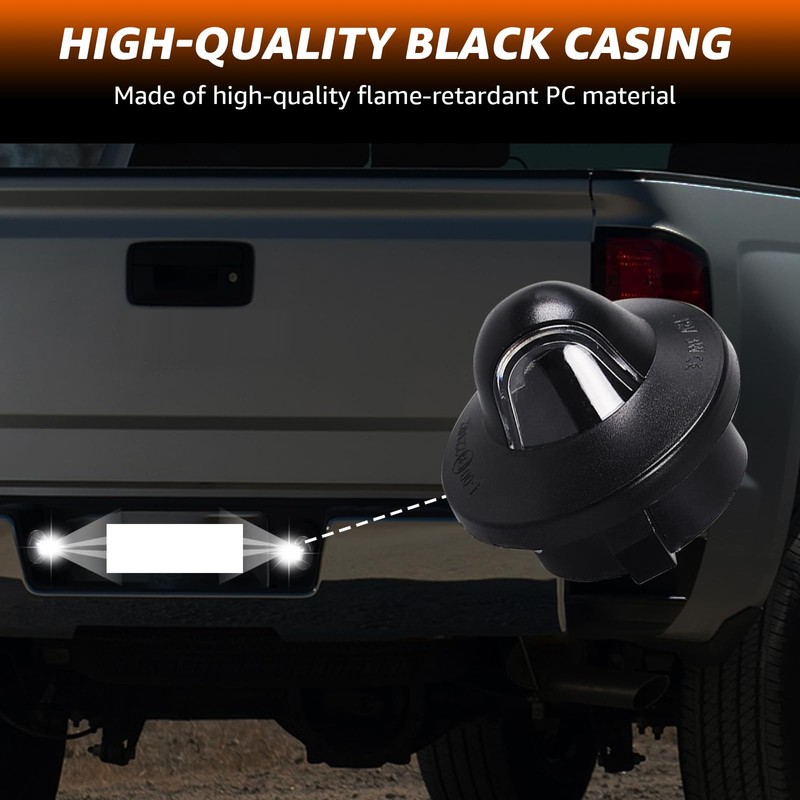 LED License Plate Light Kit with Bulb and Wiring for