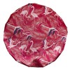 Bodylife Shower Cap Reusable Bath Cap Dual layered Waterproof Flamingo
