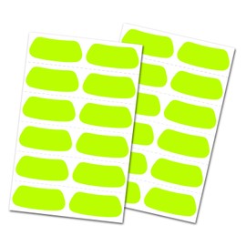 Eye Black Stickers (Optic Yellow)