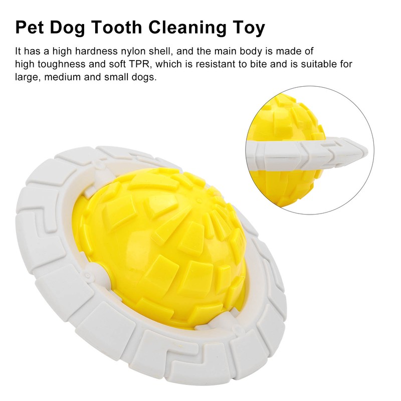 Dog Ball Toy Bite Resistant Interactive Pet Dog Tooth Cleaning