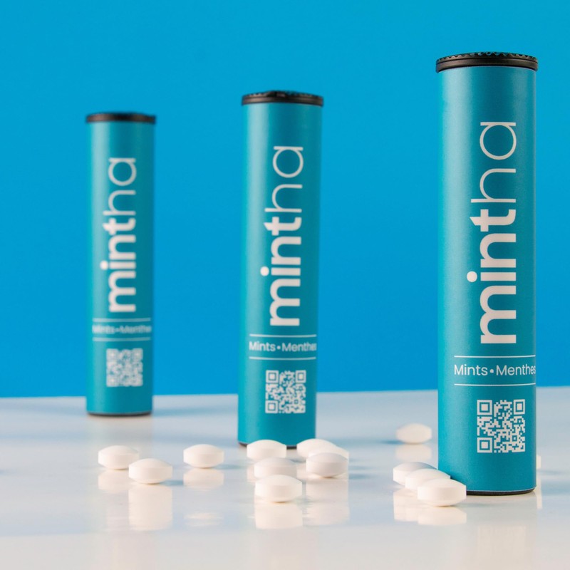 Mintha Eco-Friendly Breath Refreshing Mints - 1 Pound Resealable Bag