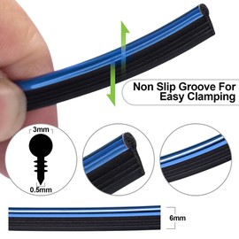 TOEECY Car Trim Interior 10 m Car Decoration Interior Trim with Installation Tool Air Vent Decoration DIY Flexible Strip Car Accessories Interior Decoration Blue