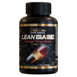 Lean Gainz - The Body Transformer - Abnehmen & Stoffwechsel beschleunigen, die besten Shape Kapseln - 100 Kapseln - Die All-in-One-Lösung für Diät-Unterstützung!