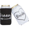 Cute Wedding Gifts - Bride and Groom Novelty Can Cooler