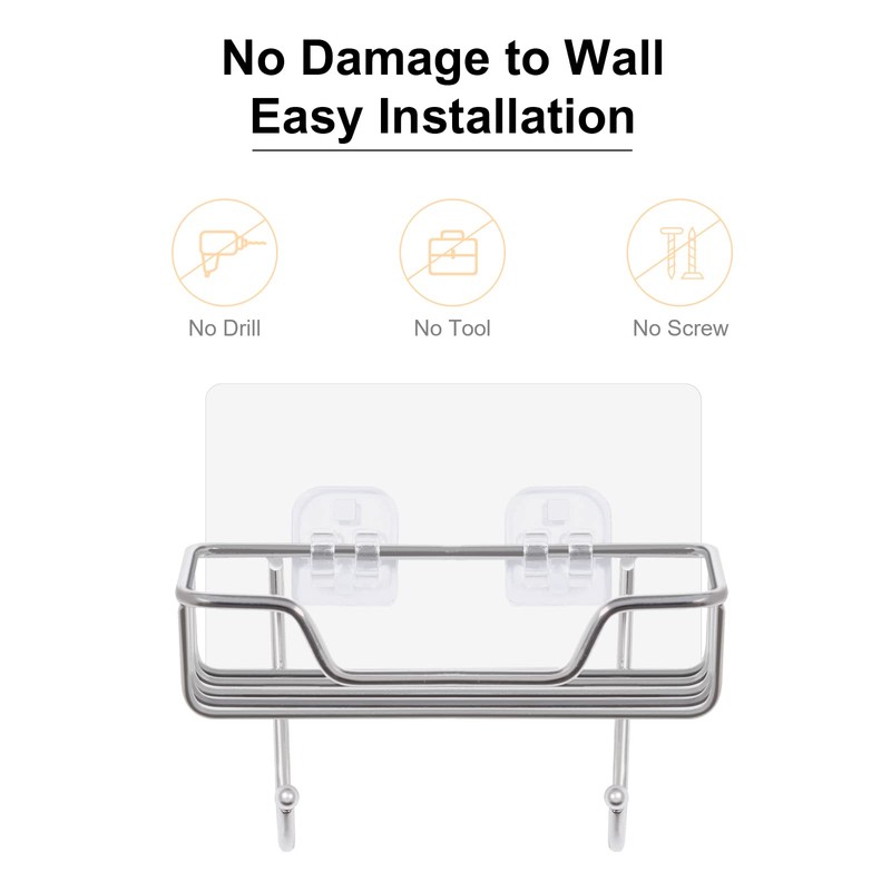 Uten Stainless Steel Soap Dish Layer Soap Dish Wall Mounted