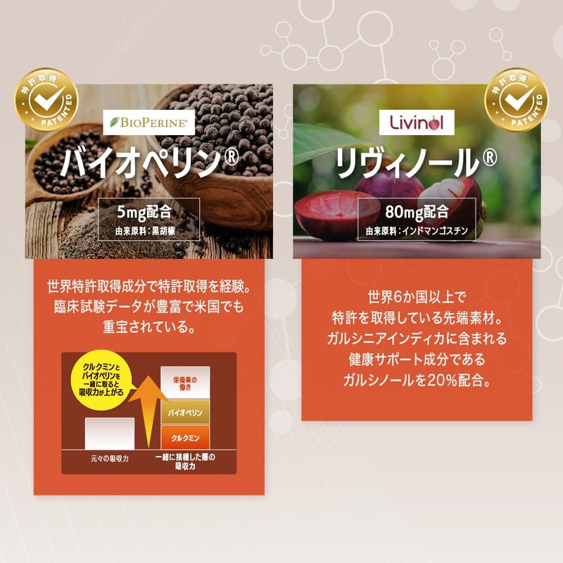 【新処方】酢酸菌酵素 配合 リボーン (Re;BONE) 高吸収 クルクミン クルクルージュ 飲み会 サプリ 5日分