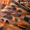 Dansib 300 Pcs 2 Inch Sanding Discs 36 Grit Roll