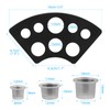 BAMTTOO 300pcs Tattoo Ink Cups with 2pcs Cup Holders Mix