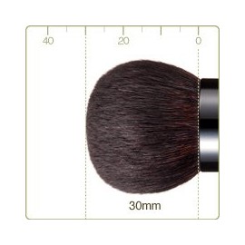 Kumano Brush, Chikuhodo, Genuine Foundation Brush, PF-2, Hair Material: Goat (Coarse Light), Hiroshima Makeup Brush