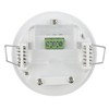 Huber Motion Movement Sensor 360°, White, Flush-Mounted, Concealed, Energy Efficient