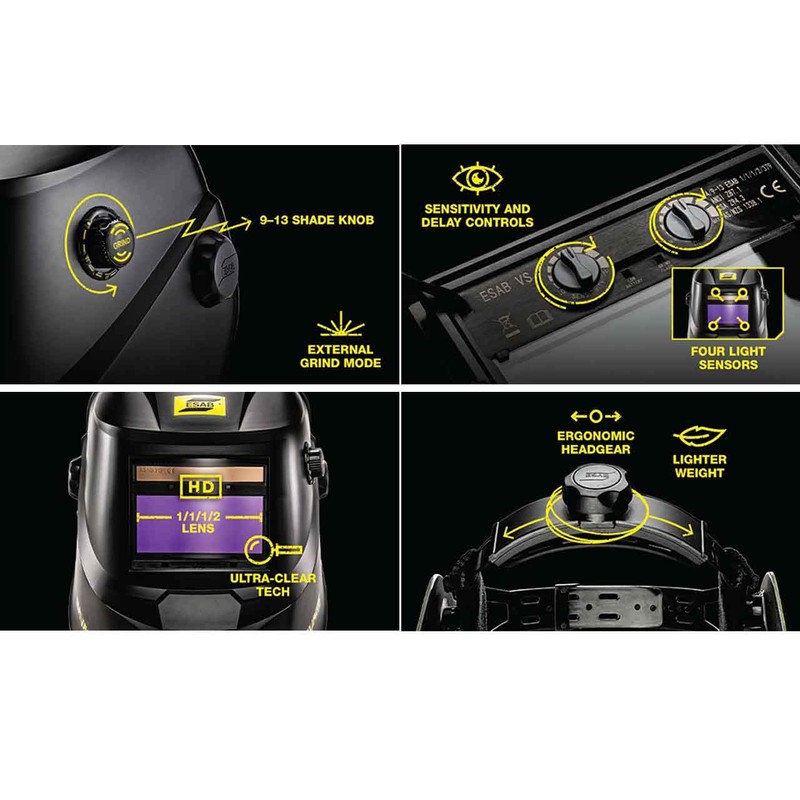ESAB 0700000480 Black Savage A40 Welding Helmet
