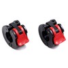 VIAVITO 1 Inch Easy Lock Barbell Collars - Pair