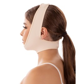 SHAPE CONCEPT Mentonera 318 Powernet Chin Strap for Sleeping Double Chin Reducer High Compression Face Lift Support