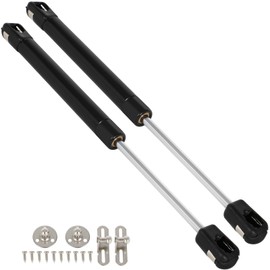 cciyu Qty 2 10" Gas Shocks Fit For Rear Window Truck Cap Camper Shell Canopy Bed Cover Storage Box Cabinet Tool Box Universal Lift Support Struts