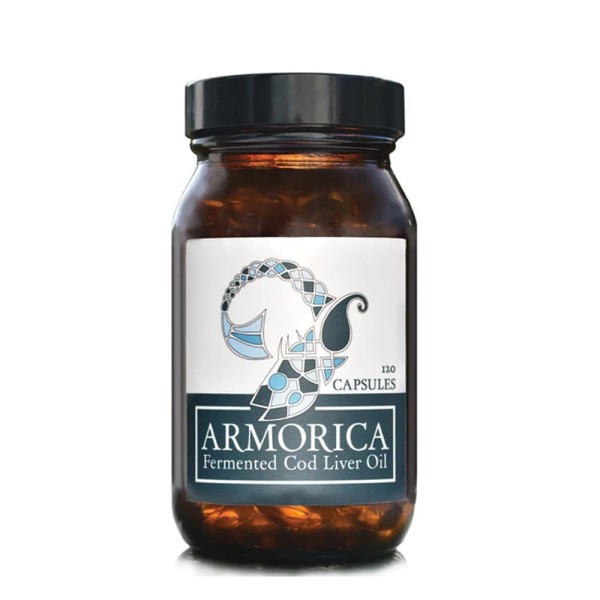 ARMORICA Fermented Cod Liver Oil - Cold Processed Lacto-Fermente