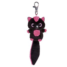 Aurora World 3-inch Yoohoo and Friends Sparkee Skunk Mini Key Clip